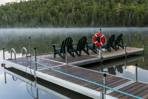 Remove docks or install docks at your lake property.