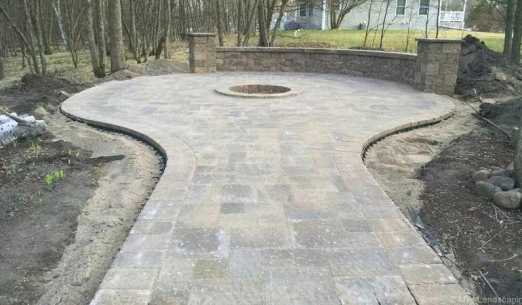 Landscaping Project - Walkway