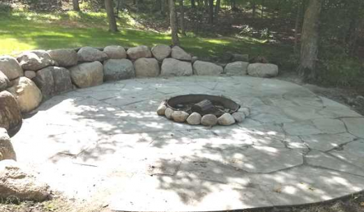 Landscaping Project - Firepit