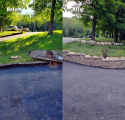Before and After Landscape Pictures - Detroit Lakes, Minnesota